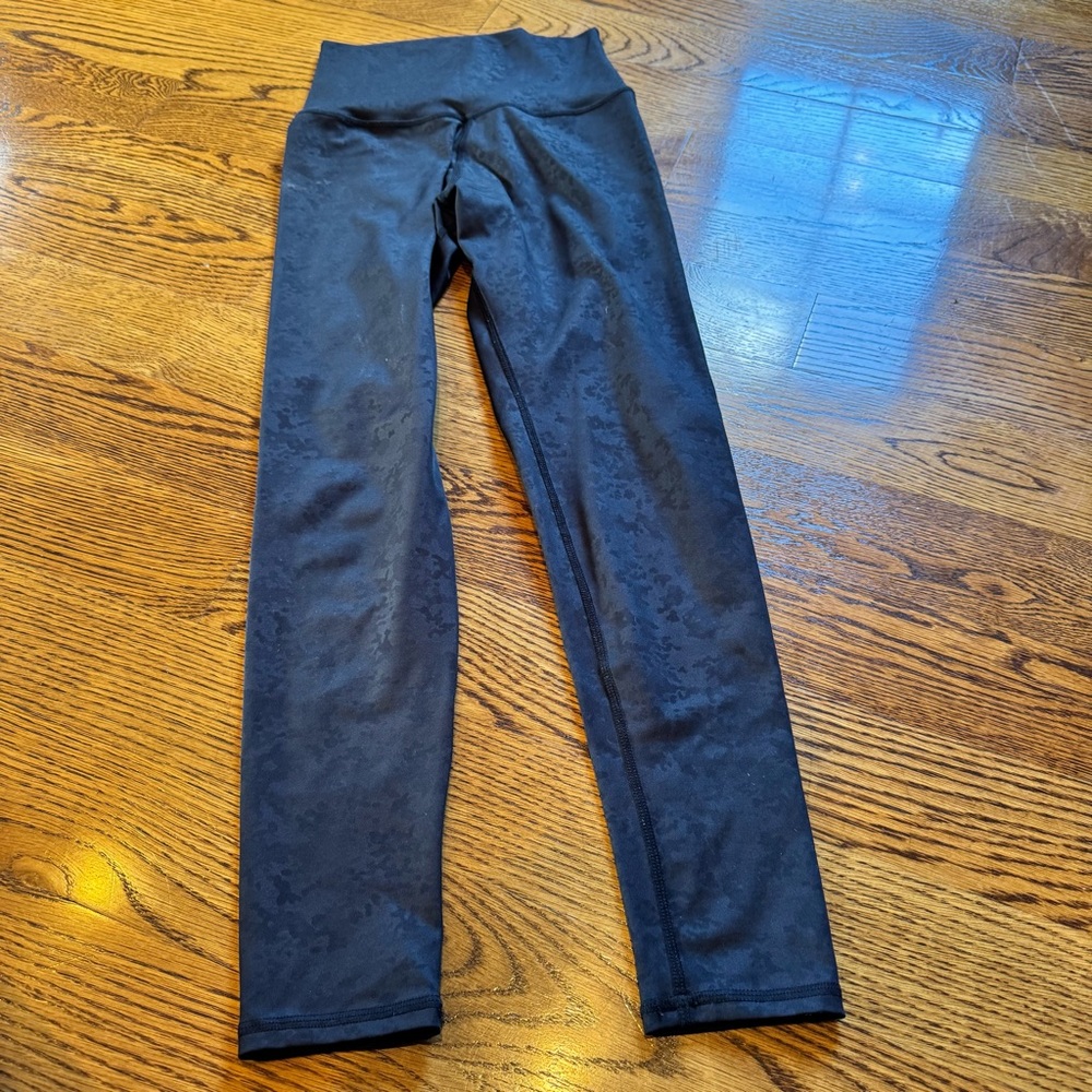 Barre3 High Waisted Black Leggings | S